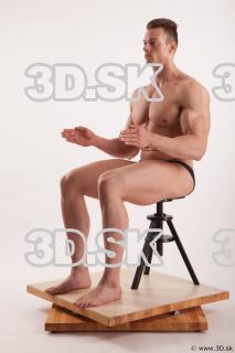 Sitting reference of nude Andrew 0017